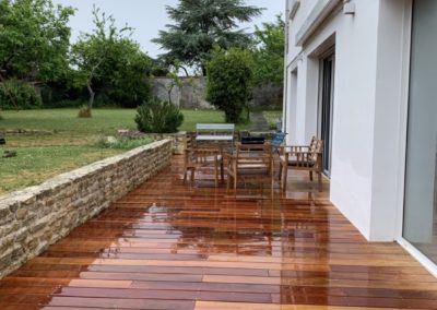 Réalisation d’une terrasse en Cumaru à La Rochelle